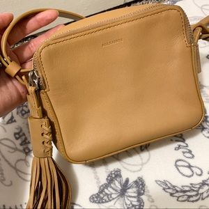 All Saints Tan Crossbody Bag